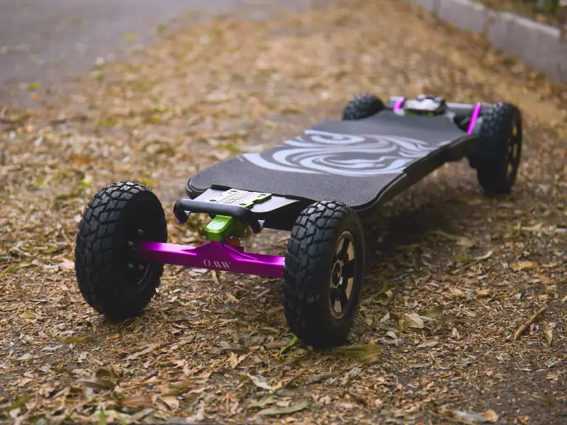 cavalry electric skateboard with CNC colored trucks