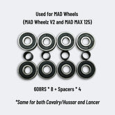 Bearing & Spacer Set for MAD Wheelz V2 / MAD MAX 125