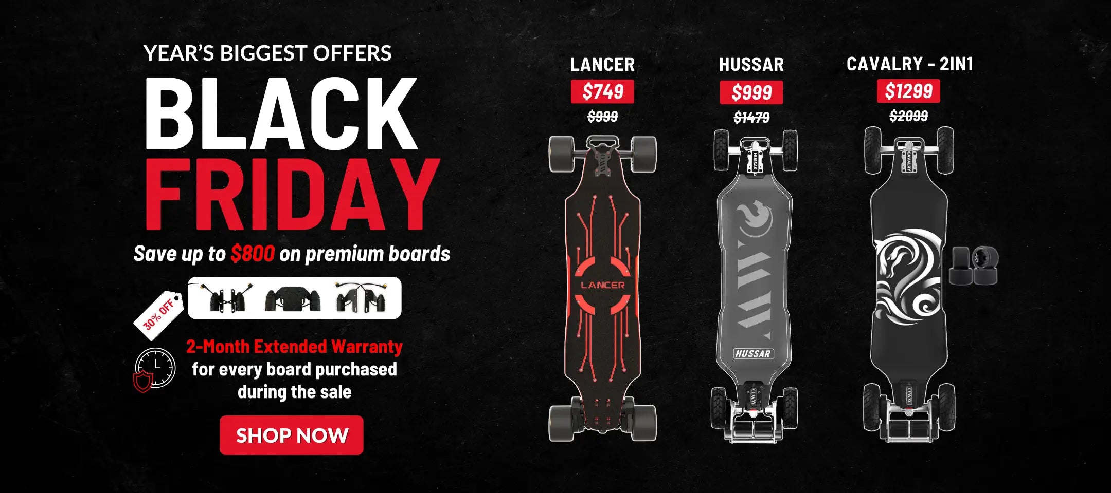 Black Friday Electric Skateboard Deals 2025