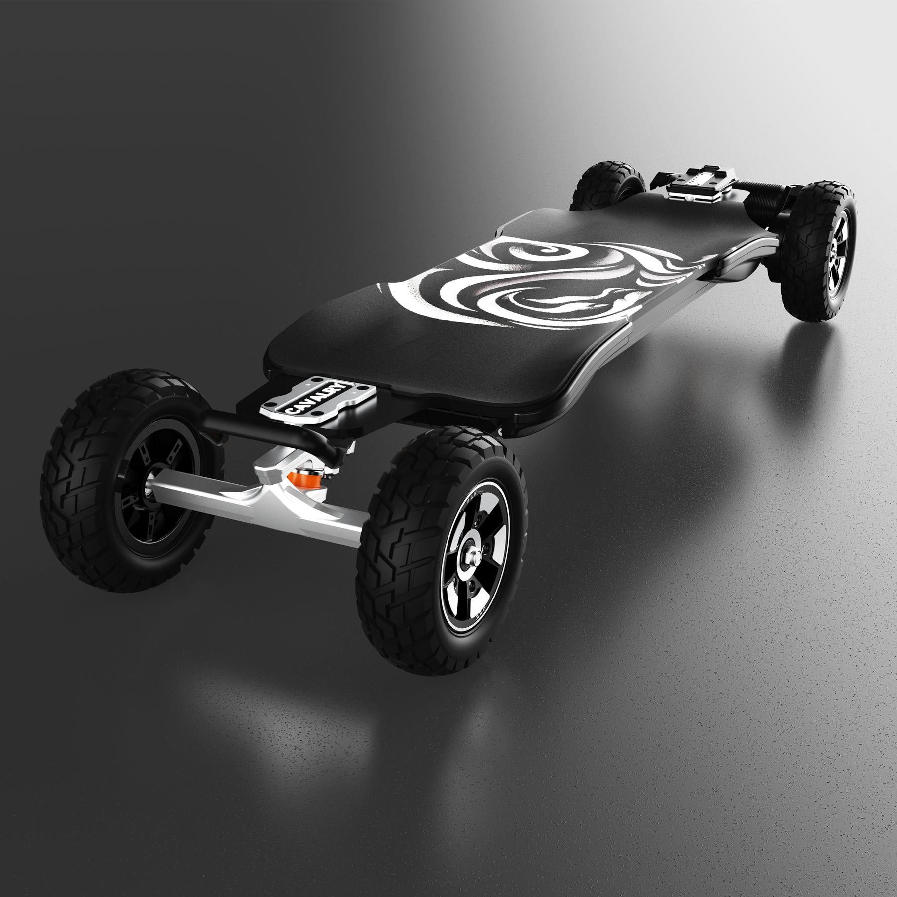 Cavalry Long Range Street/All-Terrain Carbon Electric Skateboards - CNC DKP Truck