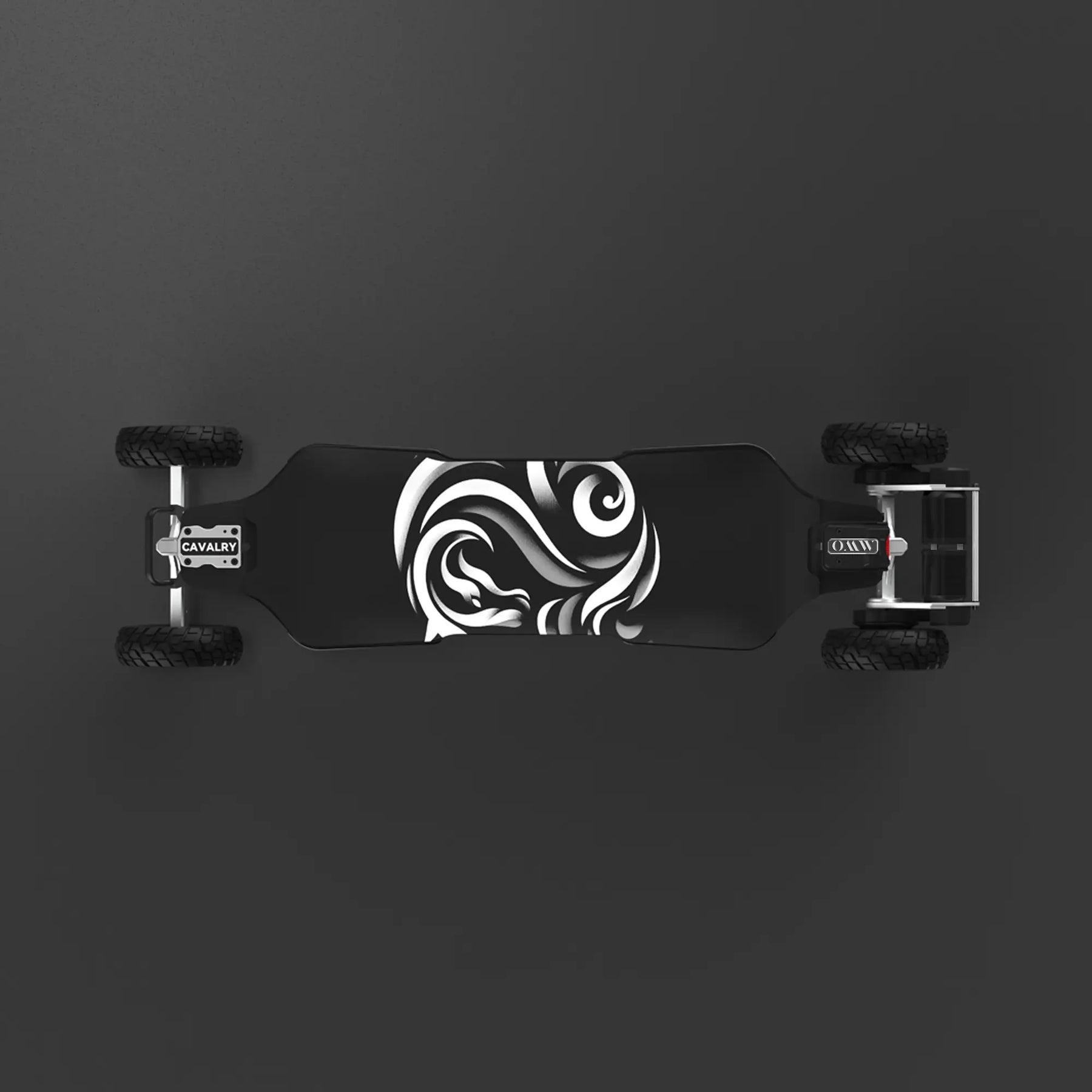 Cavalry Long Range Street/All-Terrain Carbon Electric Skateboards - CNC DKP Truck
