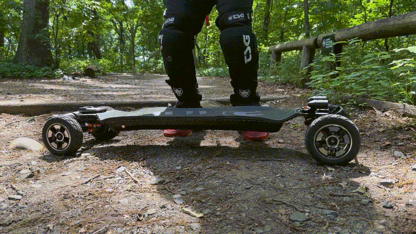 Carbon Composite Deck & Flexible Battery Enclosure
