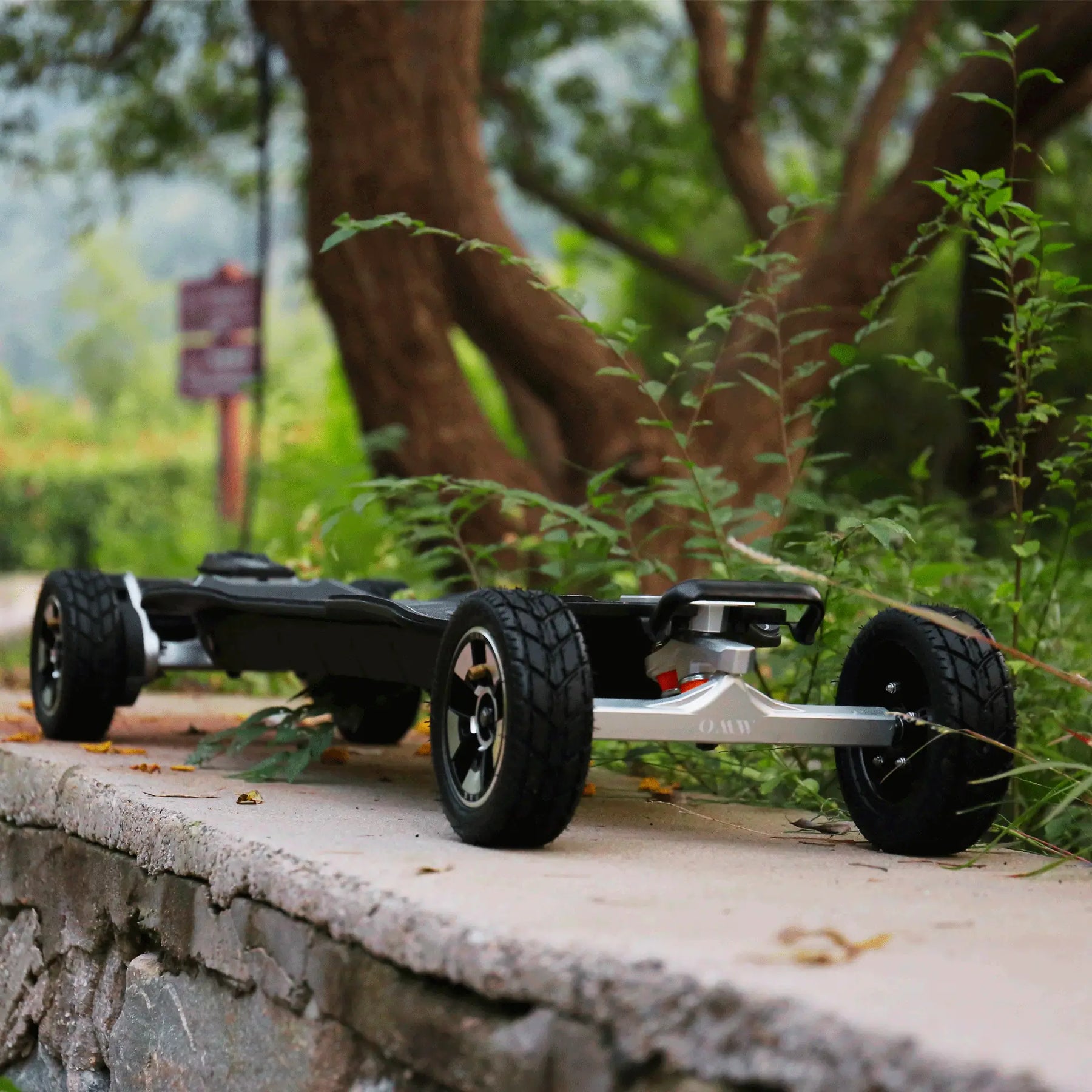 OMW Hussar Street/All-Terrain Carbon Flexible Electric Skateboards Suitable for Beginners