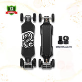 OMW Cavalry Long Range Street/All-Terrain Carbon Electric Skateboards Suitable for Heavy Riders