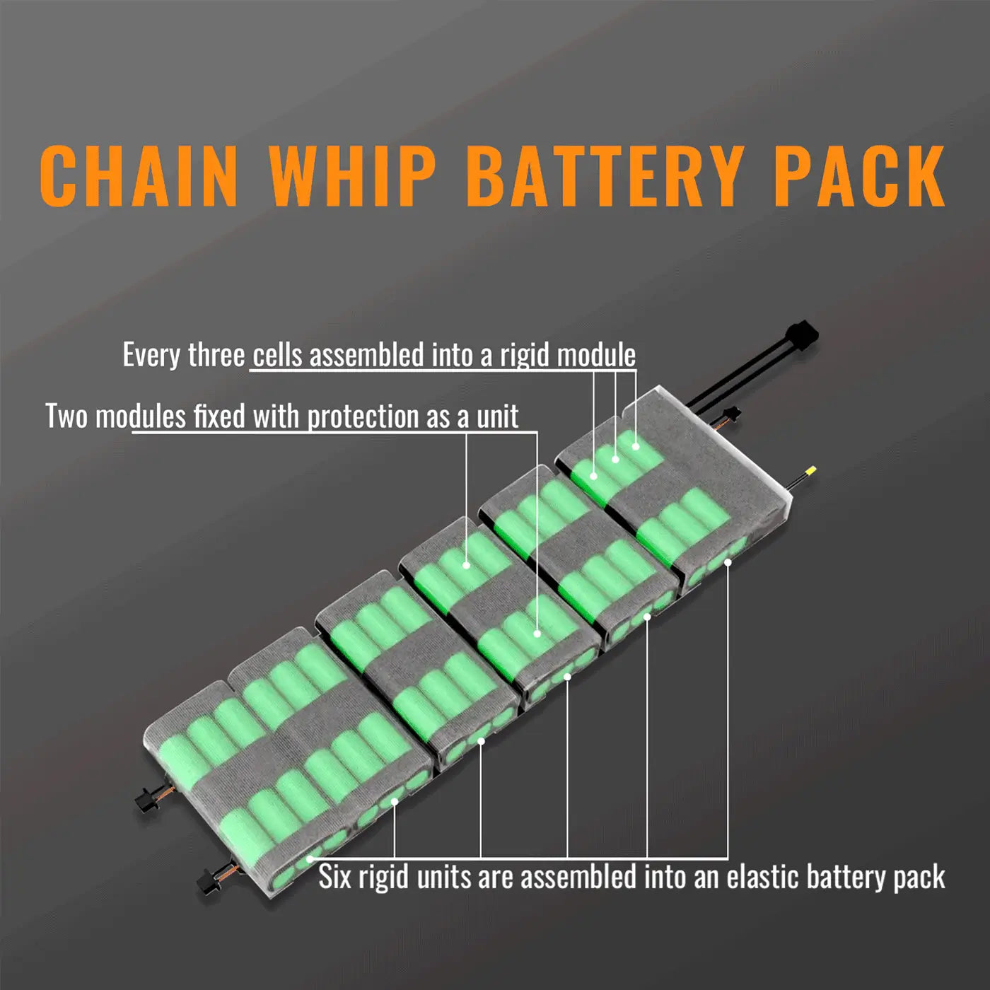 Chain Whip Battery Pack