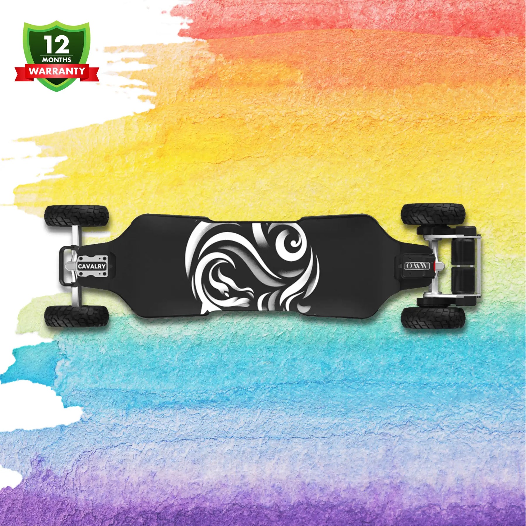 colorride Cavalry electric skateboard with 175mm Pneumatic Wheels