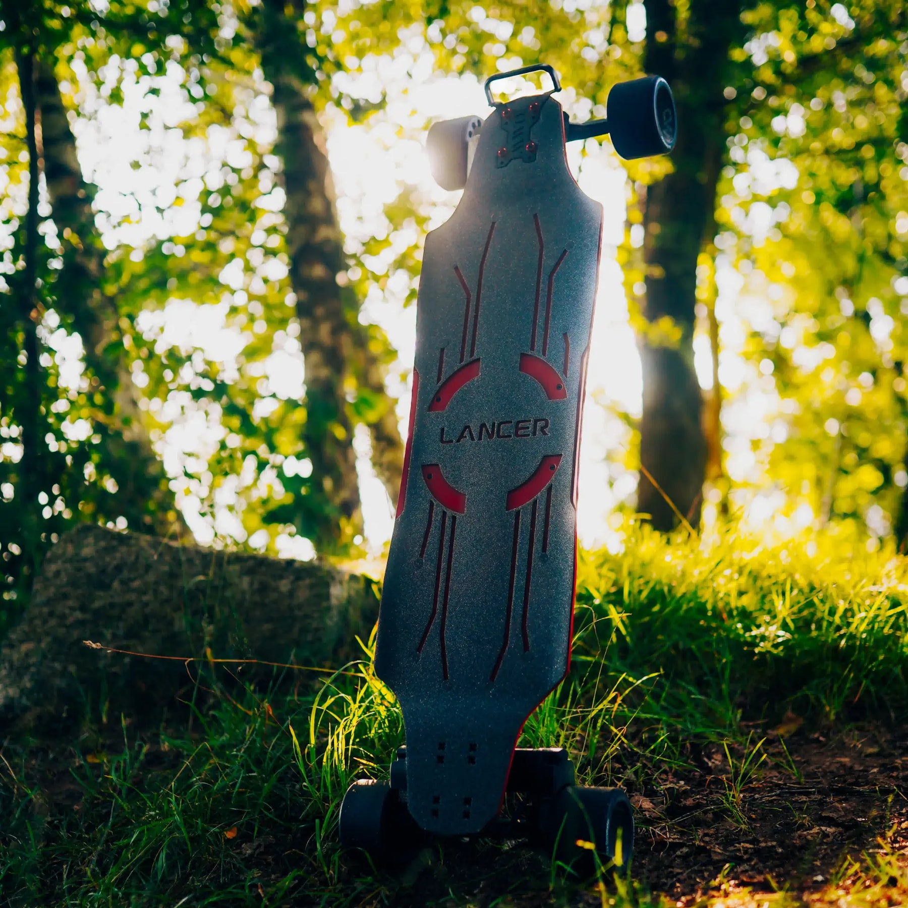 OMW Lancer Wide Carbon Flex Deck Electric Longboards