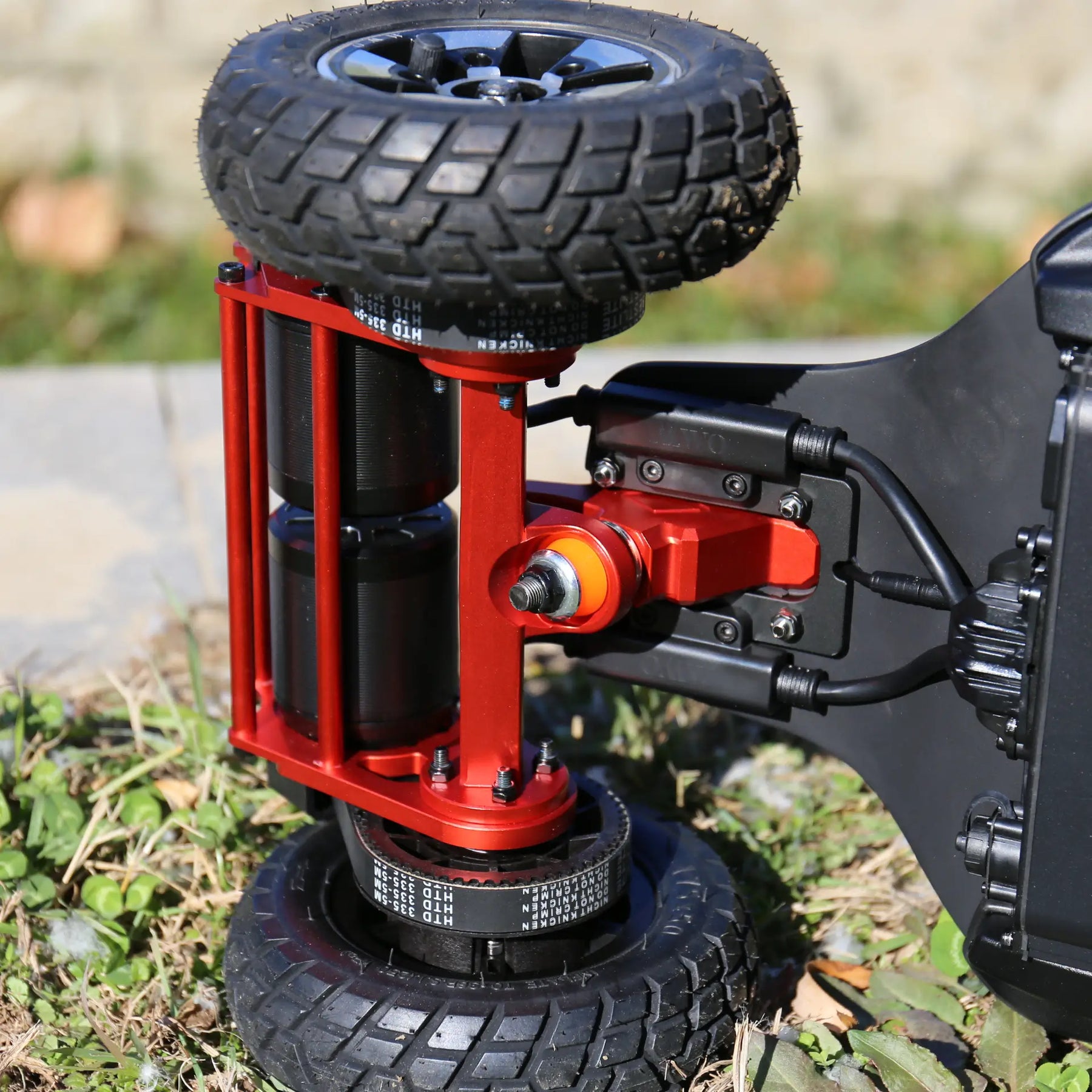 CNC Red TKP Trucks