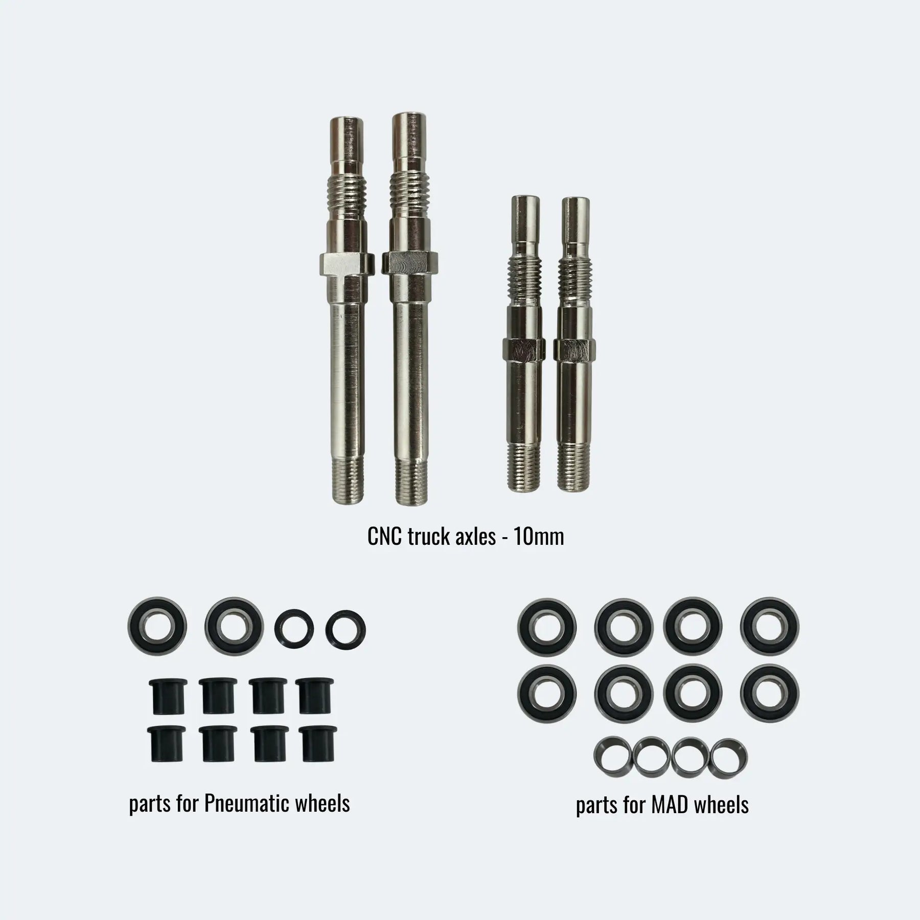 CNC Truck Axles Set