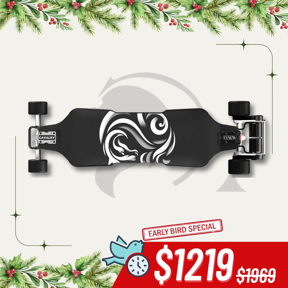 OMW Cavalry Street/All-terrain Electric Skateboards with CNC TKP Trucks