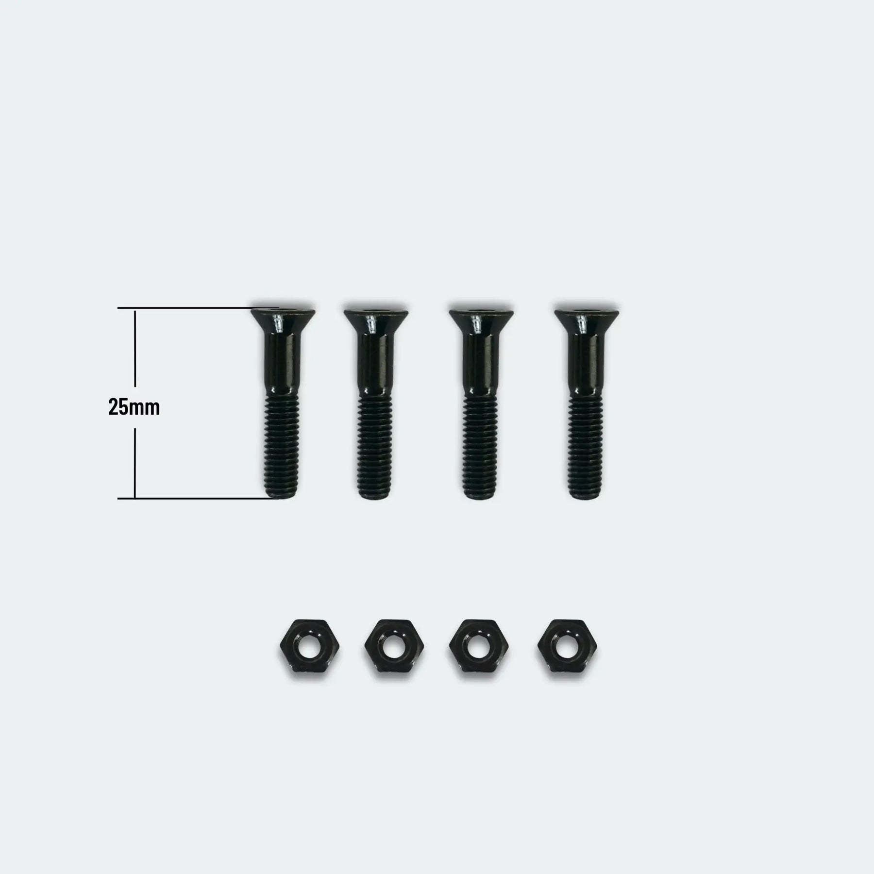 Flat Head Screws for Electric Skateboards