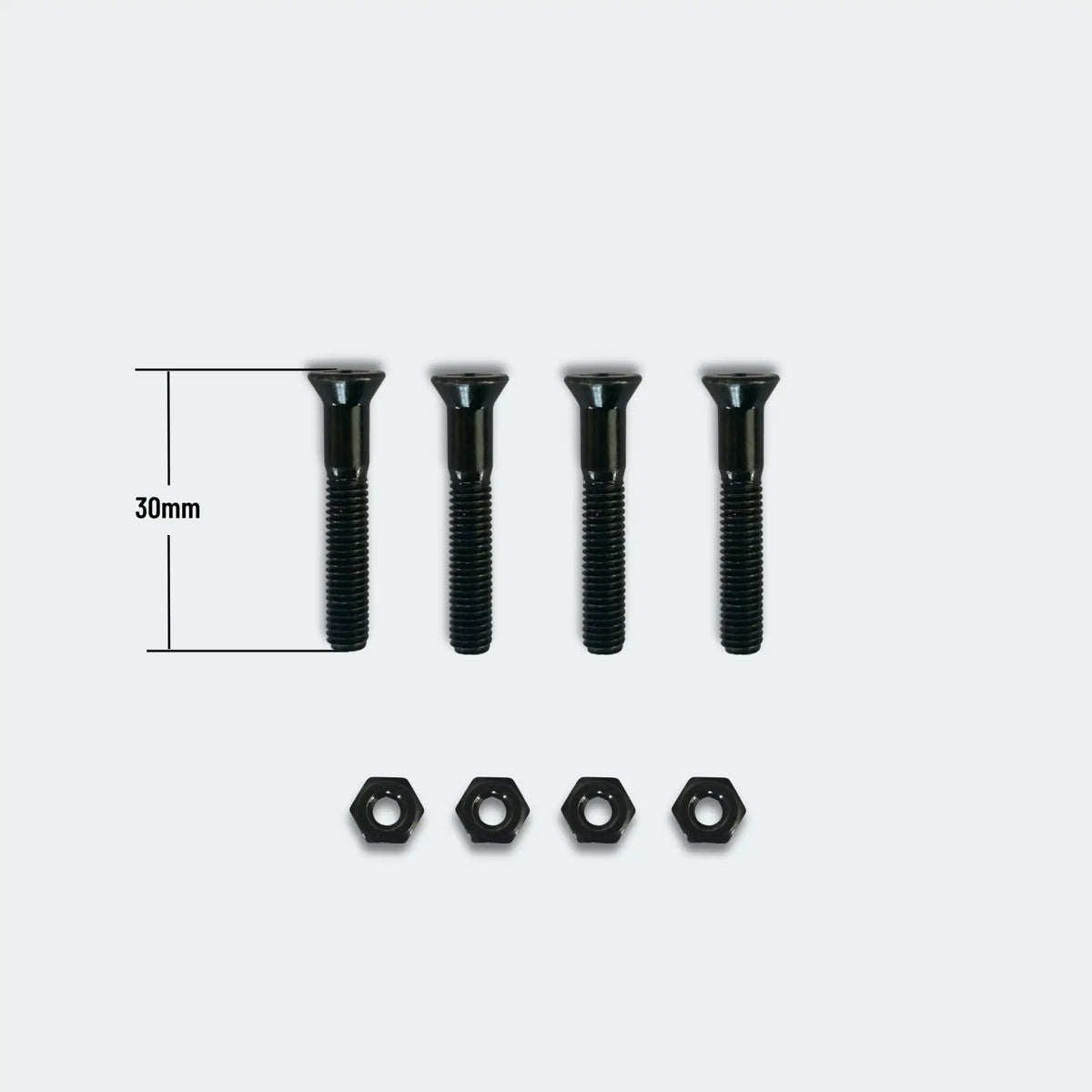 Flat Head Screws for Electric Skateboards