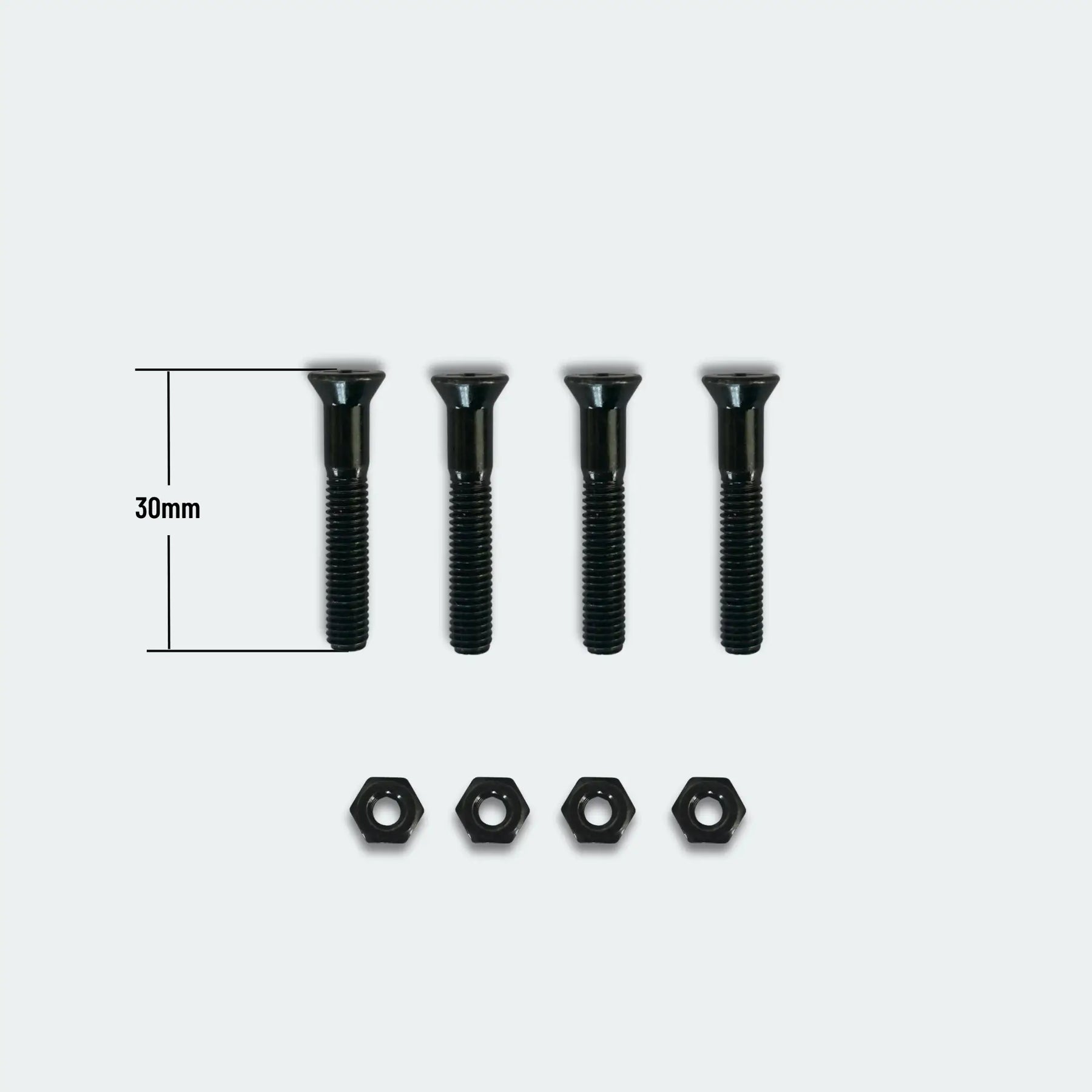 Flat Head Screws for Electric Skateboards