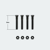 Flat Head Screws for Electric Skateboards