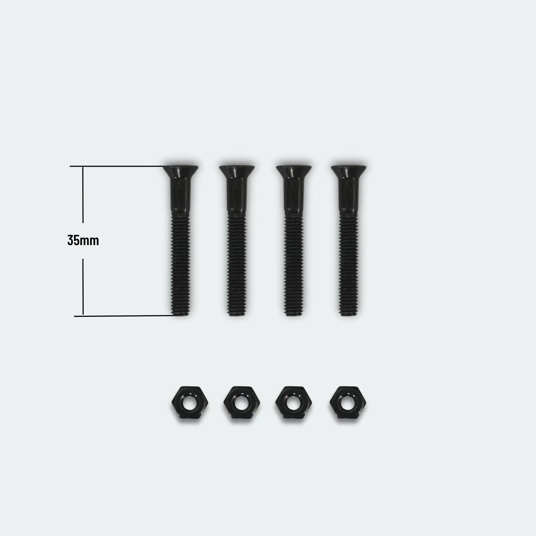 Flat Head Screws for Electric Skateboards
