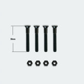Flat Head Screws for Electric Skateboards