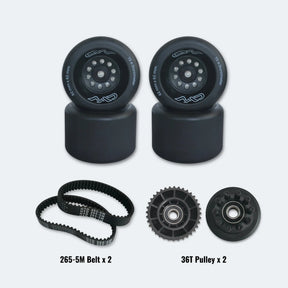 92mm_MAD_Mini Wheels with 265-5M belts and 36T pulley