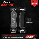 OMW Hussar Street/All-Terrain Carbon Flexible Electric Skateboards Suitable for Beginners