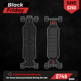 OMW Lancer Wide Carbon Flex Deck Electric Longboards