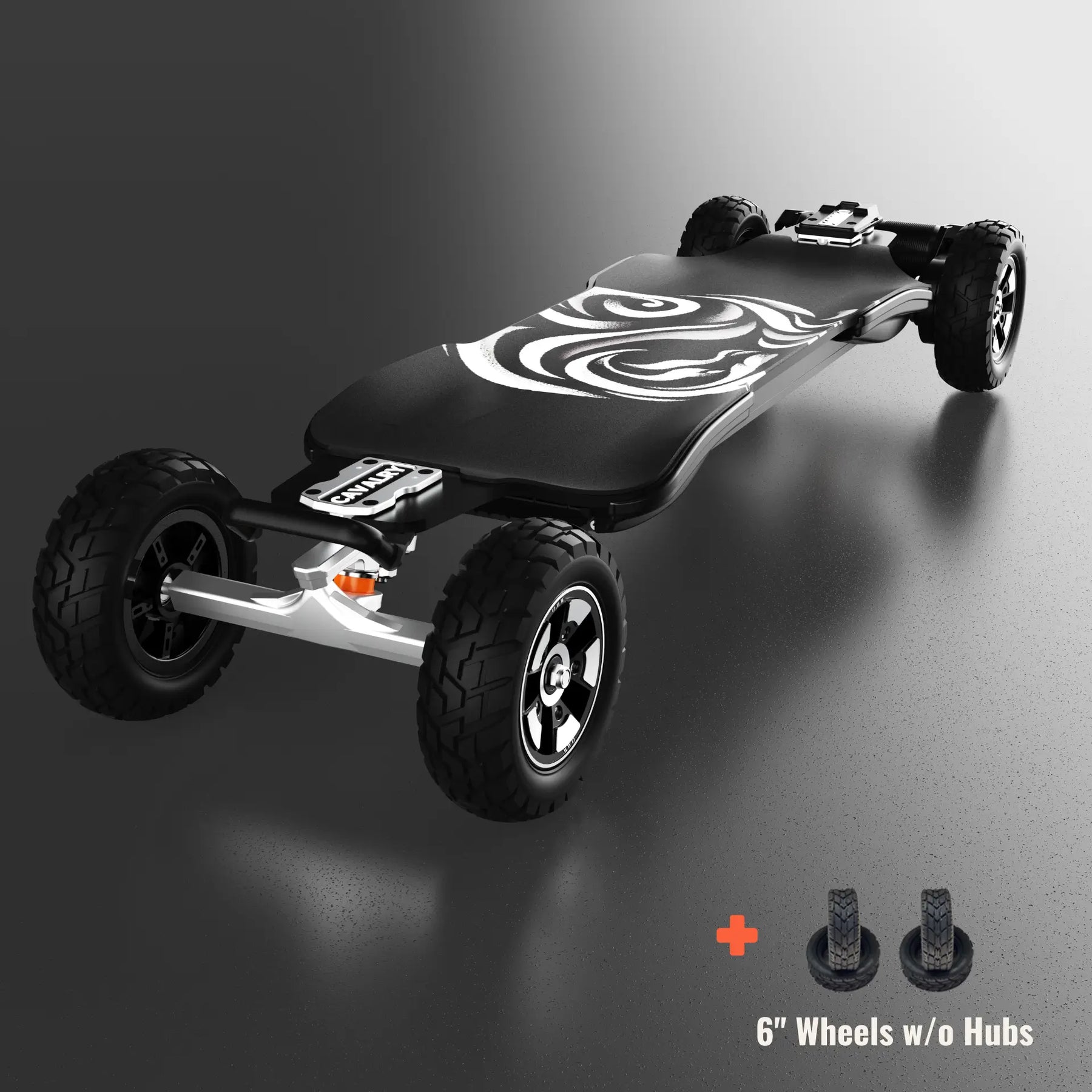 Cavalry Long Range Street/All-Terrain Carbon Electric Skateboards - CNC DKP Truck 