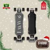 OMW Hussar Street/All-Terrain Carbon Flexible Electric Skateboards Suitable for Beginners