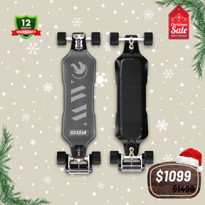 OMW Hussar Street/All-Terrain Carbon Flexible Electric Skateboards Suitable for Beginners