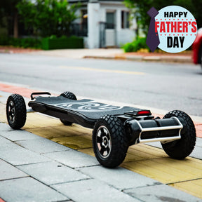 OMW Cavalry Long Range Street/All-Terrain Carbon Electric Skateboards Suitable for Heavy Riders