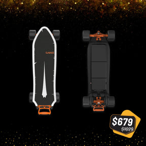 OMW Gladius Carbon Flexible Deck Portable Electric Skateboard