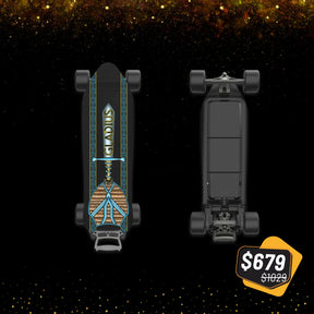 OMW Gladius Carbon Flexible Deck Portable Electric Skateboard