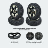 150mm All-Terrain Wheel Set for OMW Lancer Electric Longboard