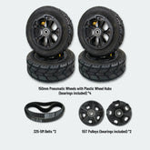 150mm All-Terrain Wheel Set for OMW Lancer Electric Longboard