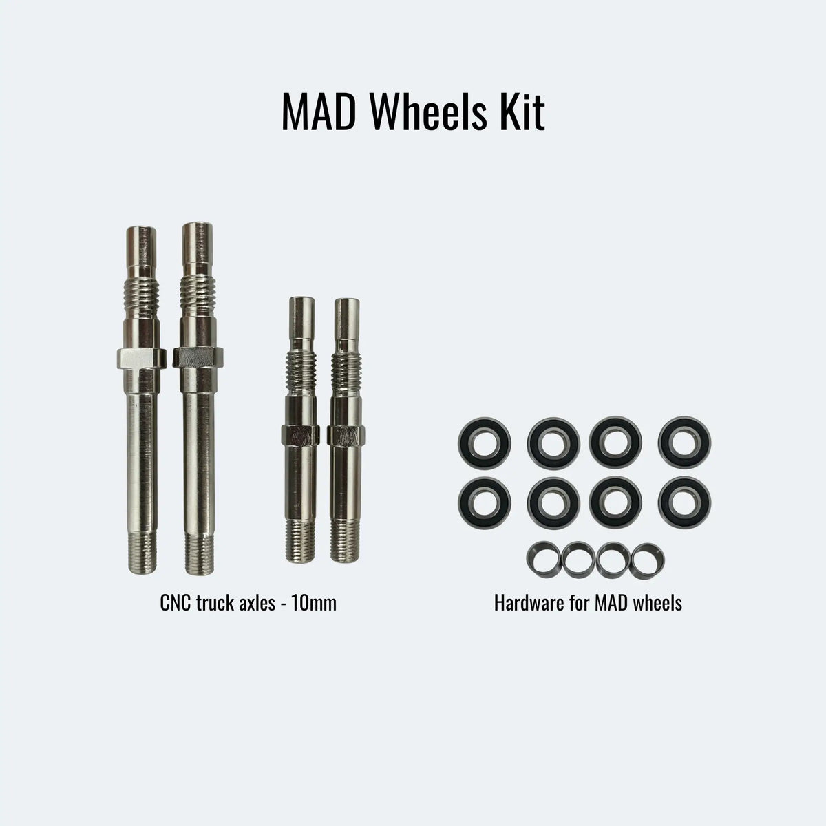 CNC Truck Axles Set