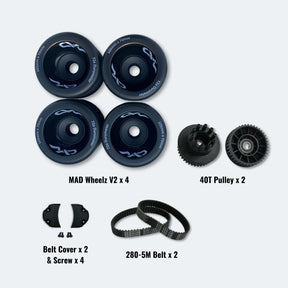 105mm MAD Wheelz V2 for Electric Skateboards