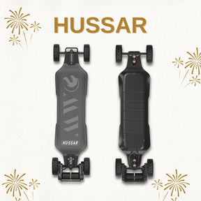 OMW Hussar Street/All-Terrain Carbon Flexible Electric Skateboards Suitable for Beginners