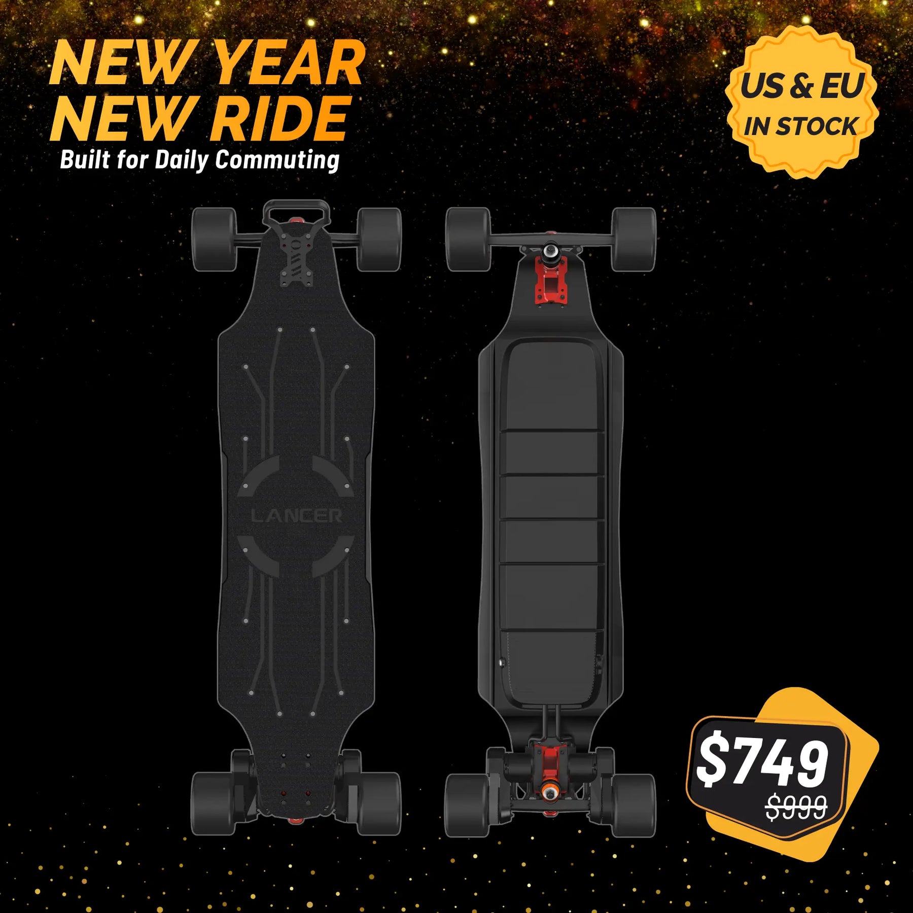 NEW YEAR NEW RIDE - OMW Lancer Electric Longboards