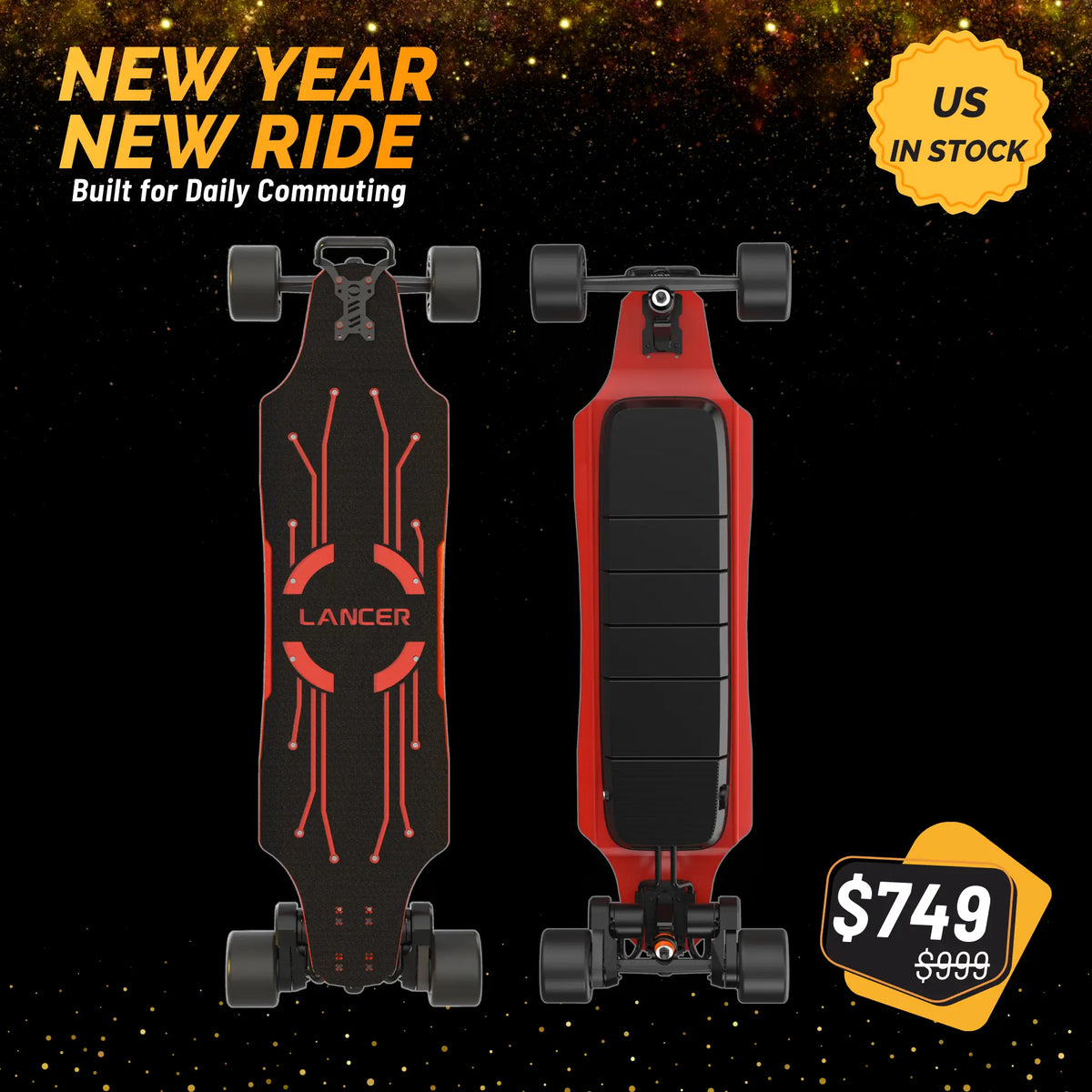 NEW YEAR NEW RIDE - OMW Lancer Electric Longboards