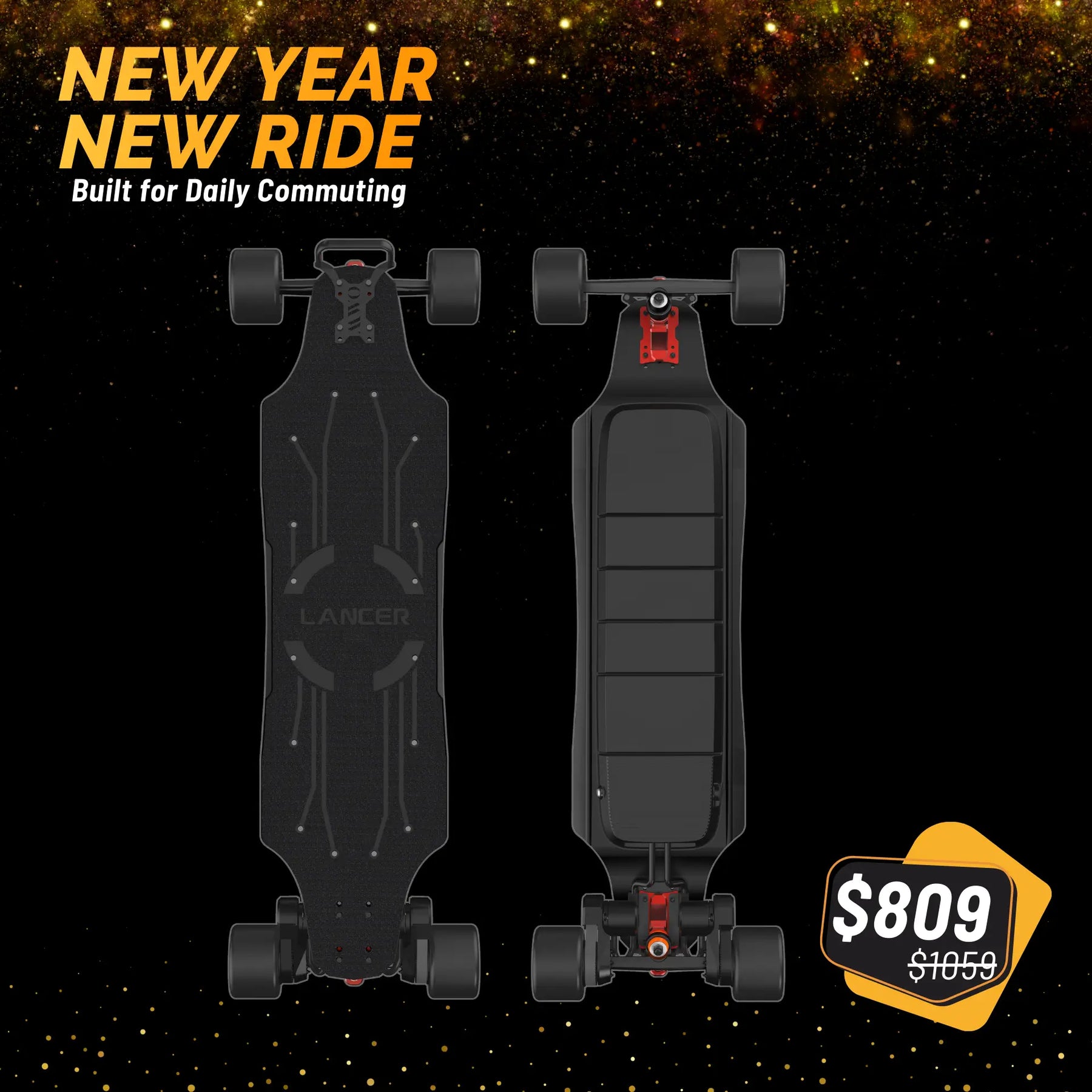 NEW YEAR NEW RIDE - OMW Lancer Electric Longboards