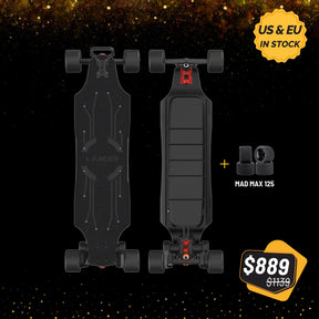 OMW electric skateboard-anniversary sale -black Lancer