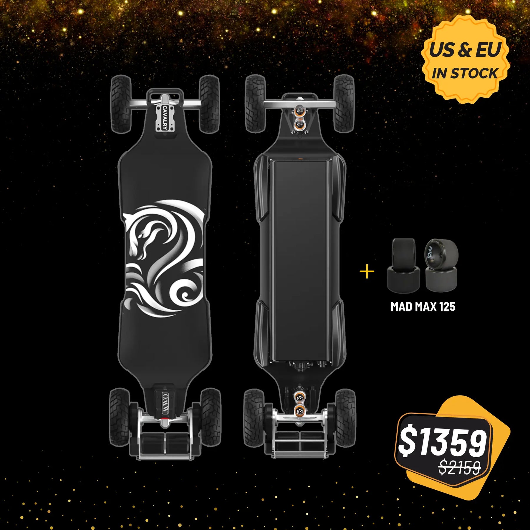 OMW electric skateboard-anniversary sale -Cavalry