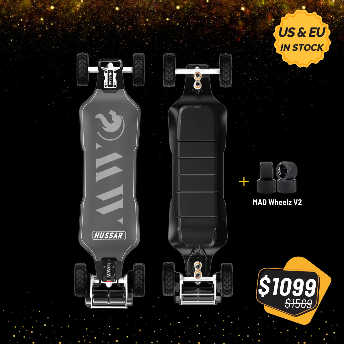 OMW electric skateboard-anniversary sale -Hussar