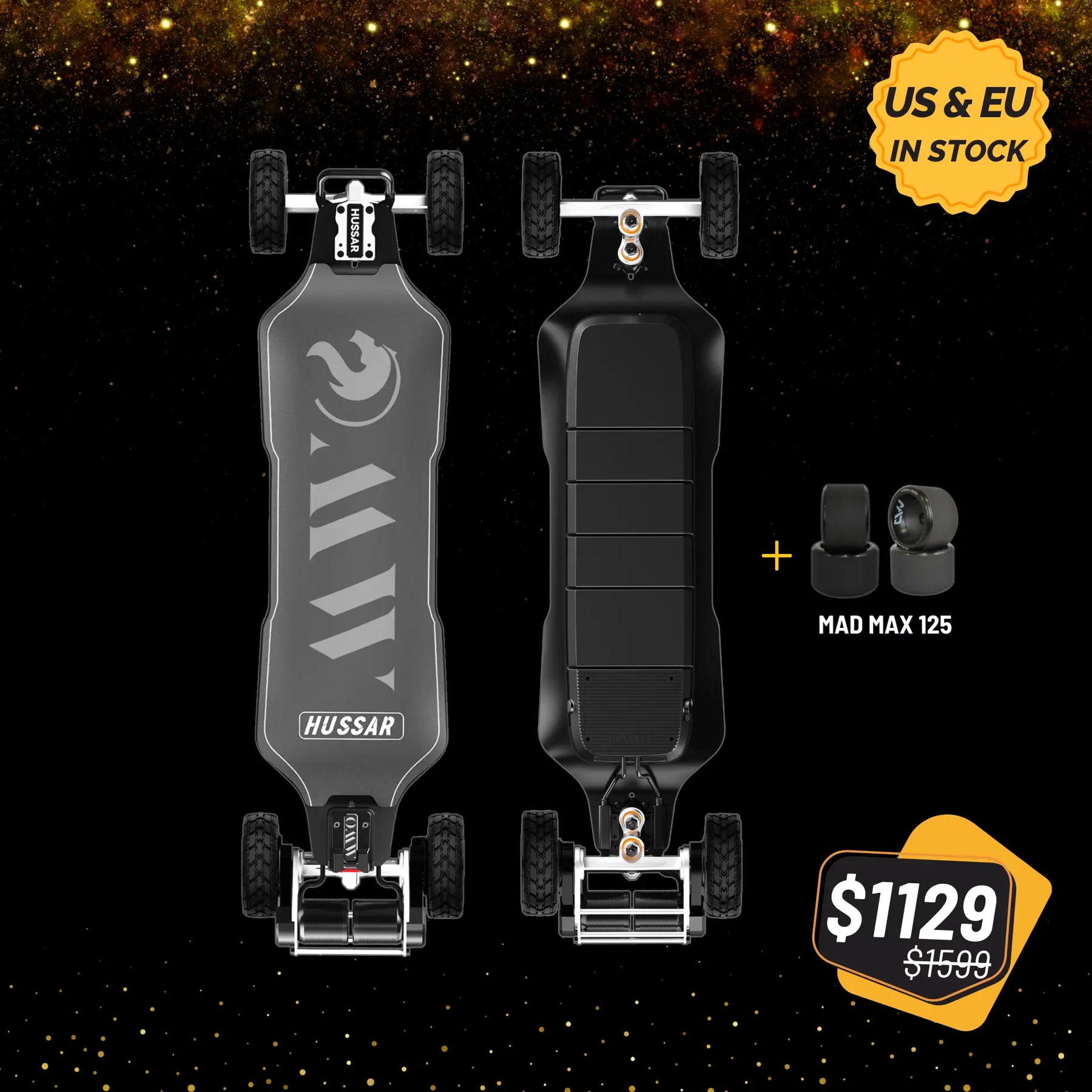 OMW electric skateboard-anniversary sale -Hussar