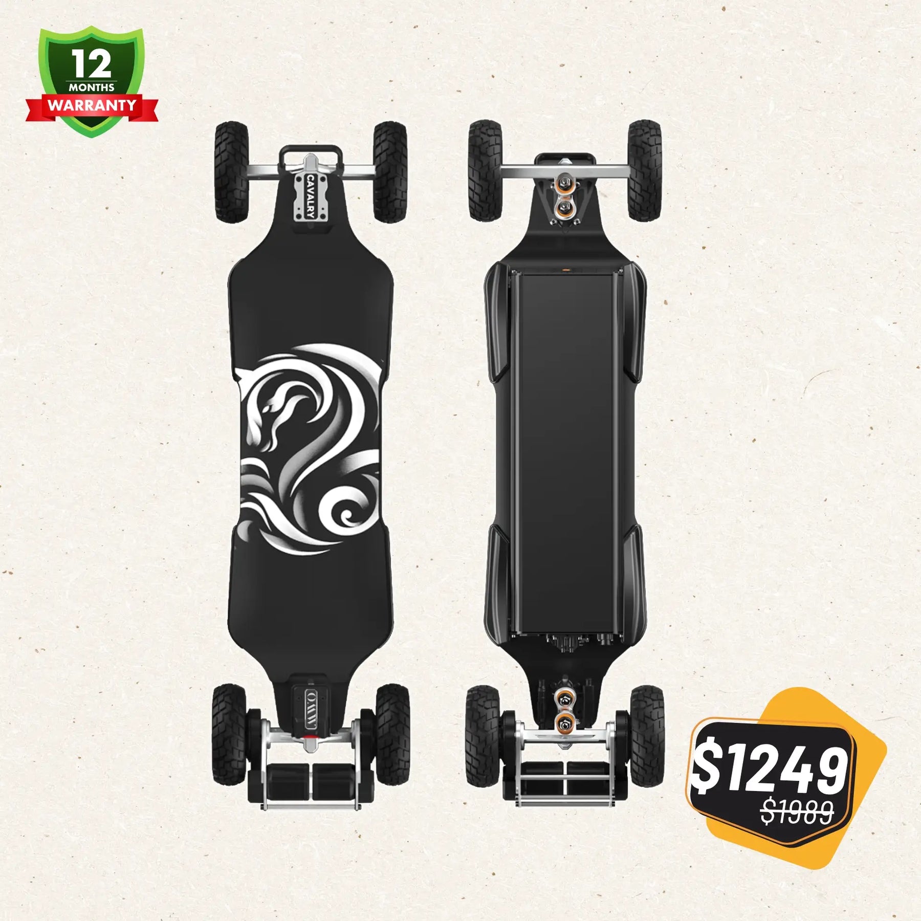 Spring Outdoor Sale - OMW Cavalry Electric Skateboard