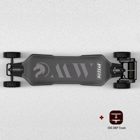 OMW Hussar Street/All-Terrain Carbon Flexible Electric Skateboards Suitable for Beginners