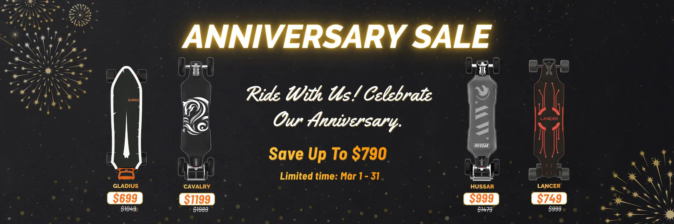 OMW Boards ANNIVERSARY SALE