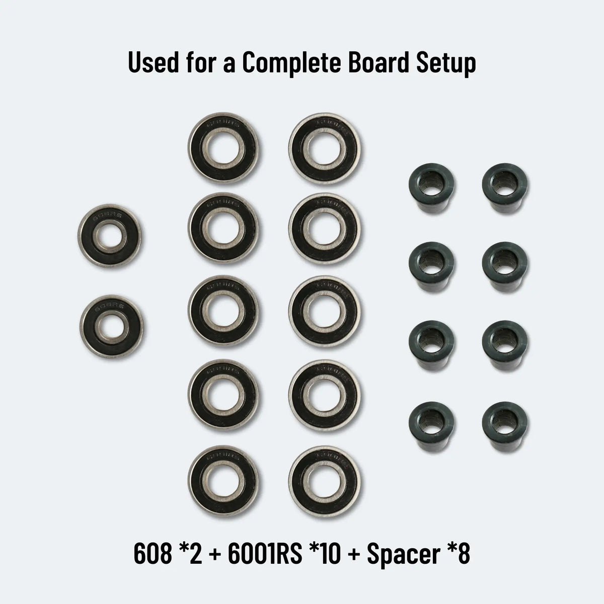 Bearing & Spacer Set for OMW All-Terrain Wheels