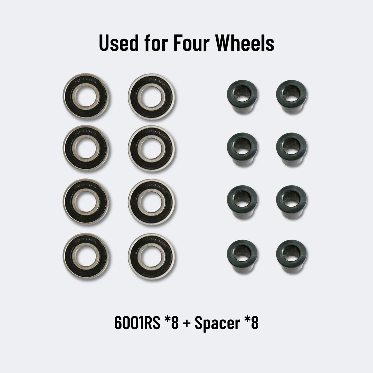 Bearing & Spacer Set for OMW All-Terrain Wheels