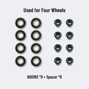 Bearing & Spacer Set for OMW All-Terrain Wheels