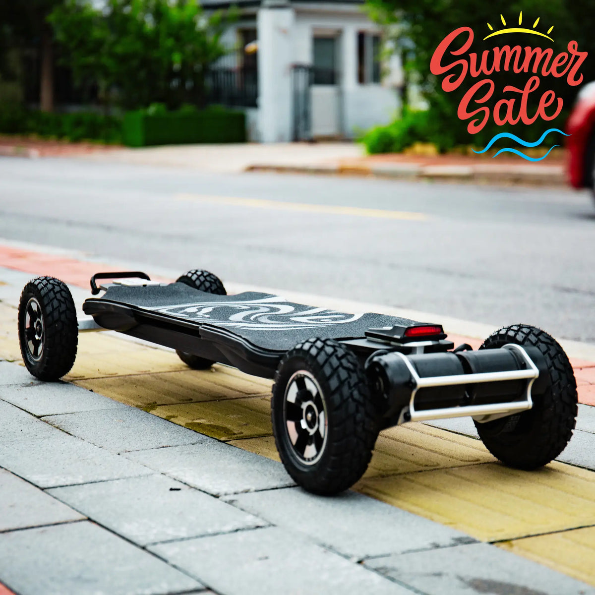 OMW Cavalry Long Range Street/All-Terrain Carbon Electric Skateboards Suitable for Heavy Riders